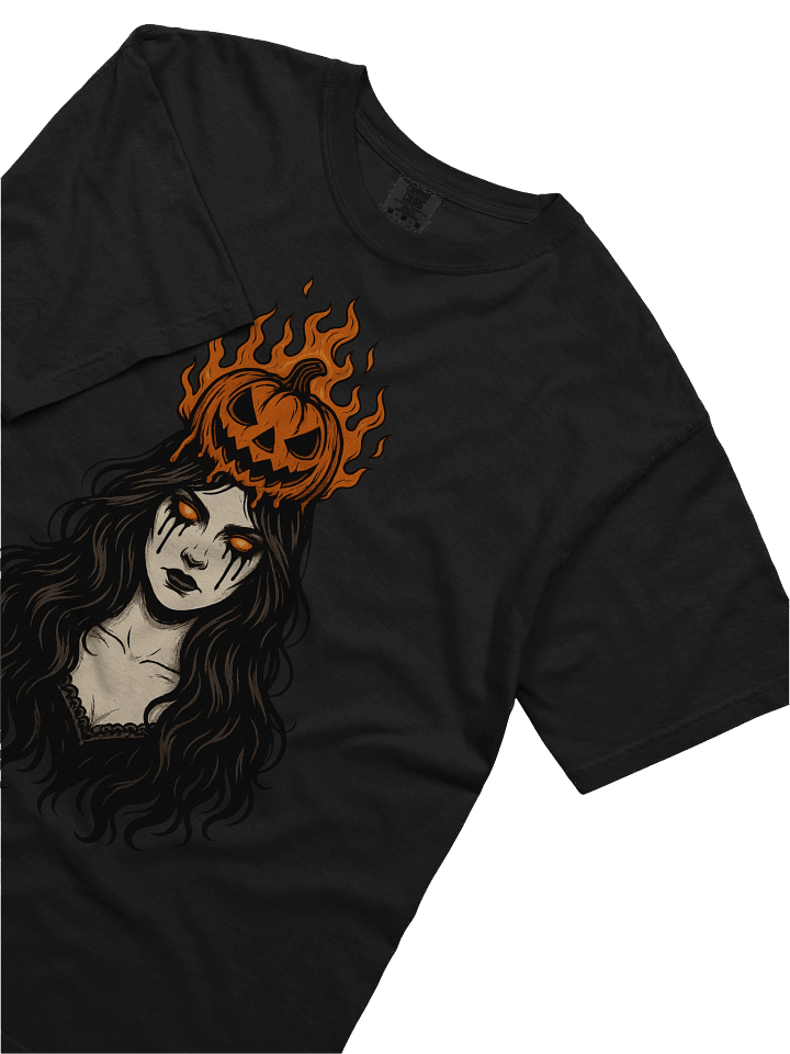 Pumpkin Witchfire Tee – Dark Queen Edition product image (2)