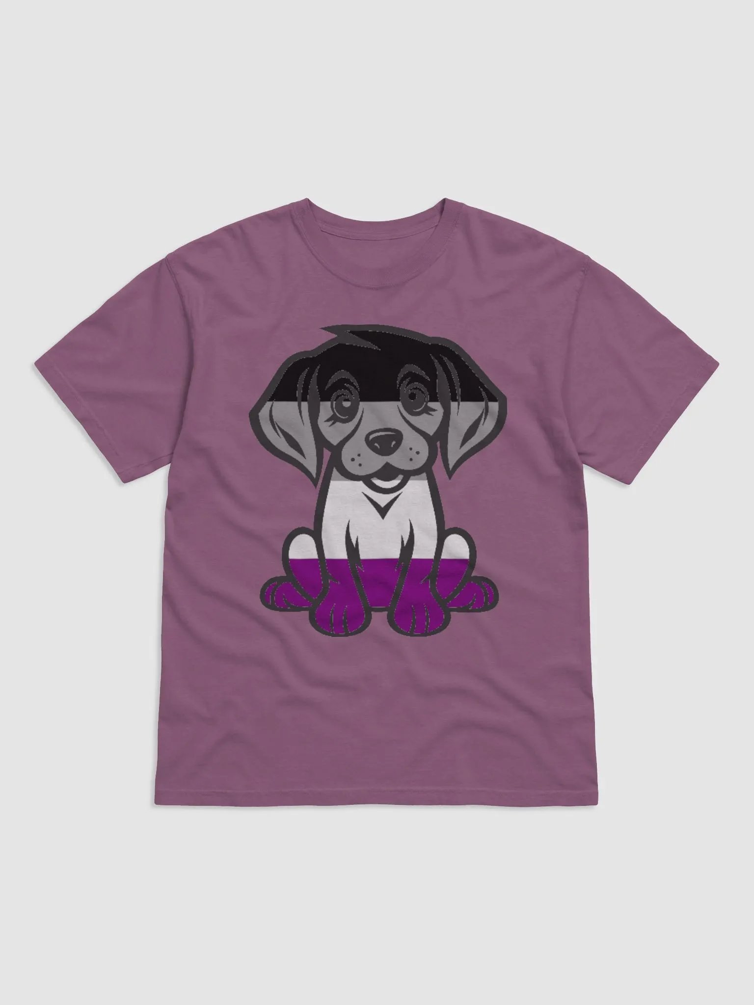 Asexual Pride Puppy Men's T-Shirt product image (13)