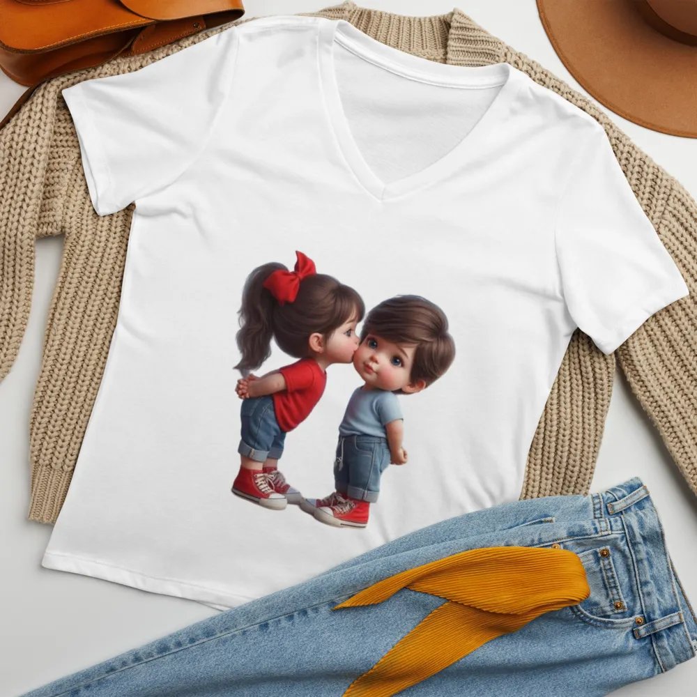 Bella+Canvas Women's Relaxed V-Neck T-Shirt product image (7)