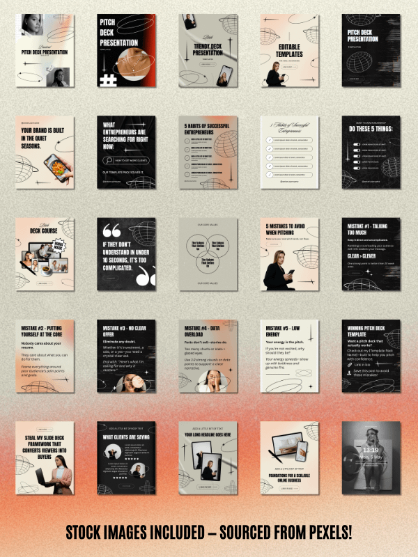MRR/PLR Instagram Templates for Coaching product image (2)