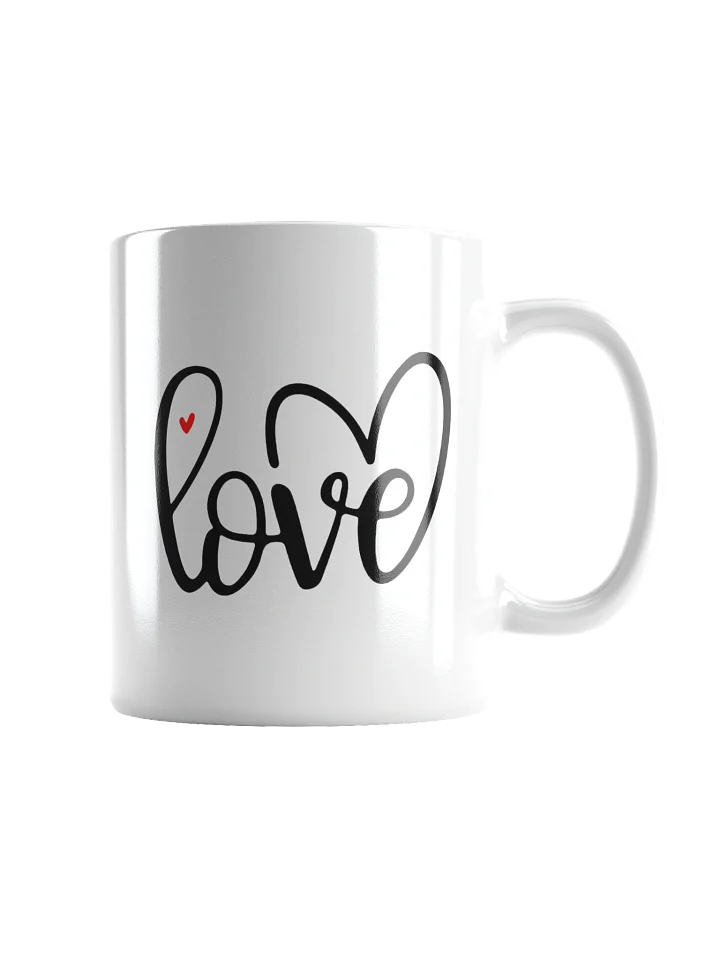 Love in Every Sip White Glossy Mug product image (1)