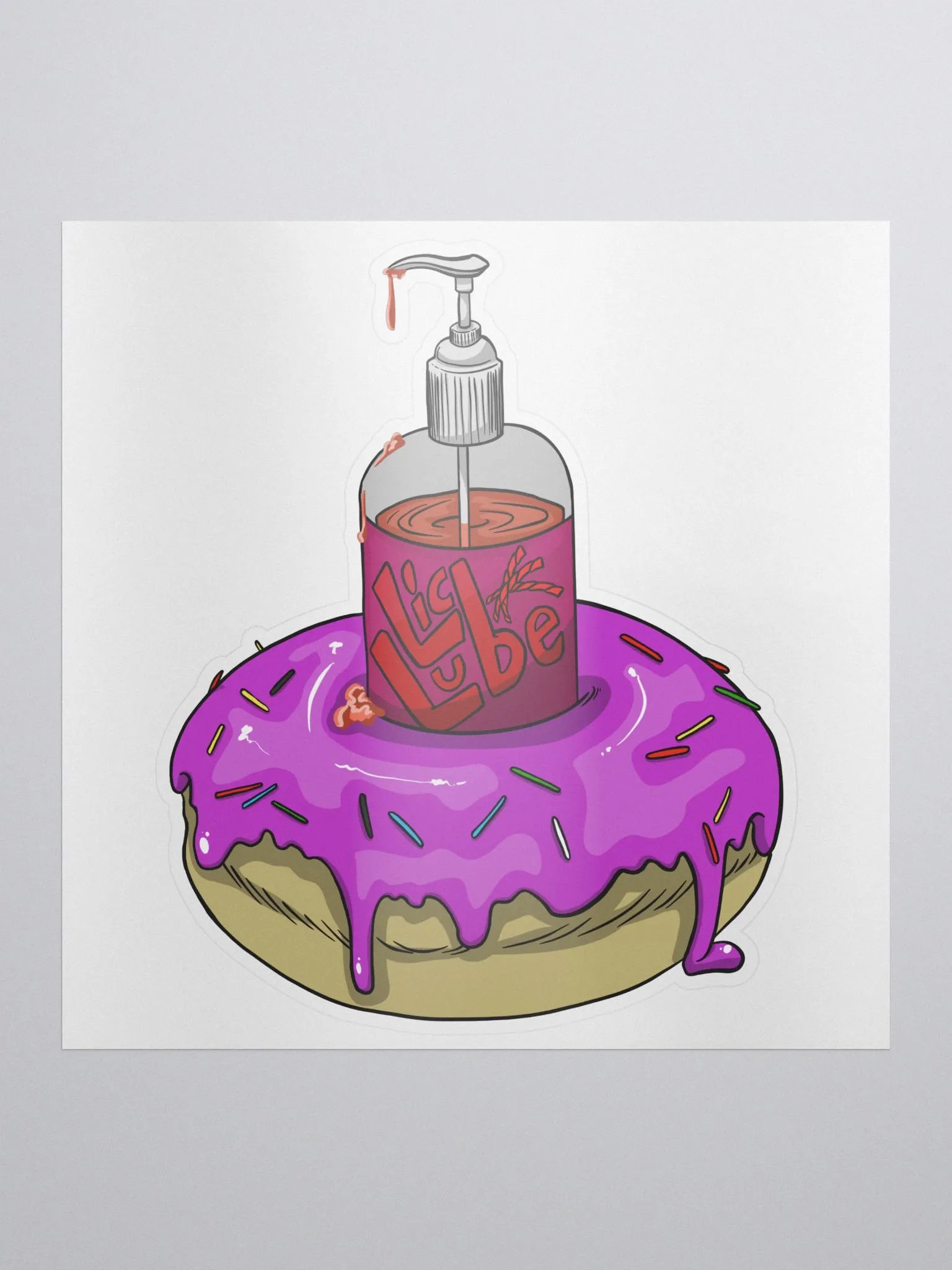 Lic Lube Sticker product image (1)