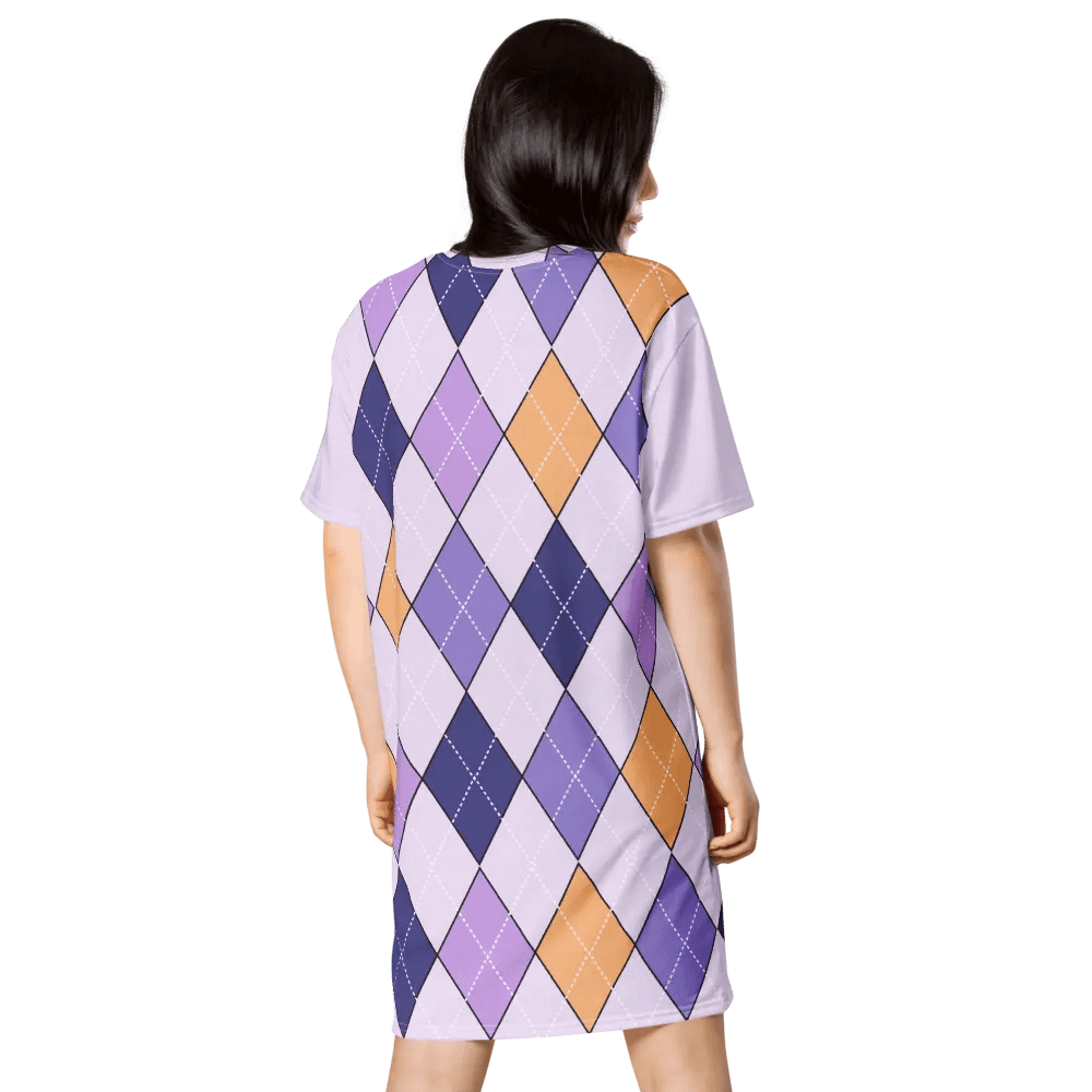 Argyle Dream T-Shirt Dress product image (2)