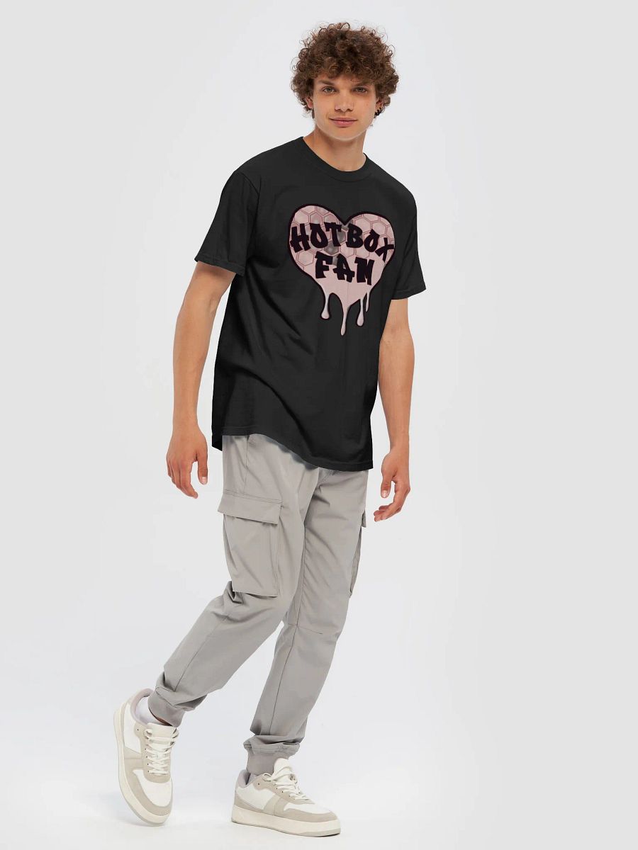 UNISEX HOT BOX FAM PALE PINK HONEY COMB TEE product image (95)