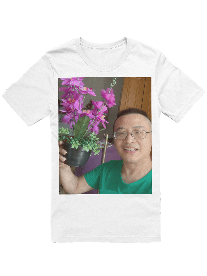 Bella+Canvas Supersoft T-Shirt: nice flower product image (10)