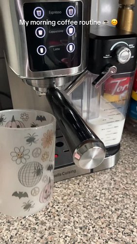 ☕✨ My Morning Coffee Routine ✨☕

Every morning starts with my latte machine. On one side, fresh espresso pours… on the other,...