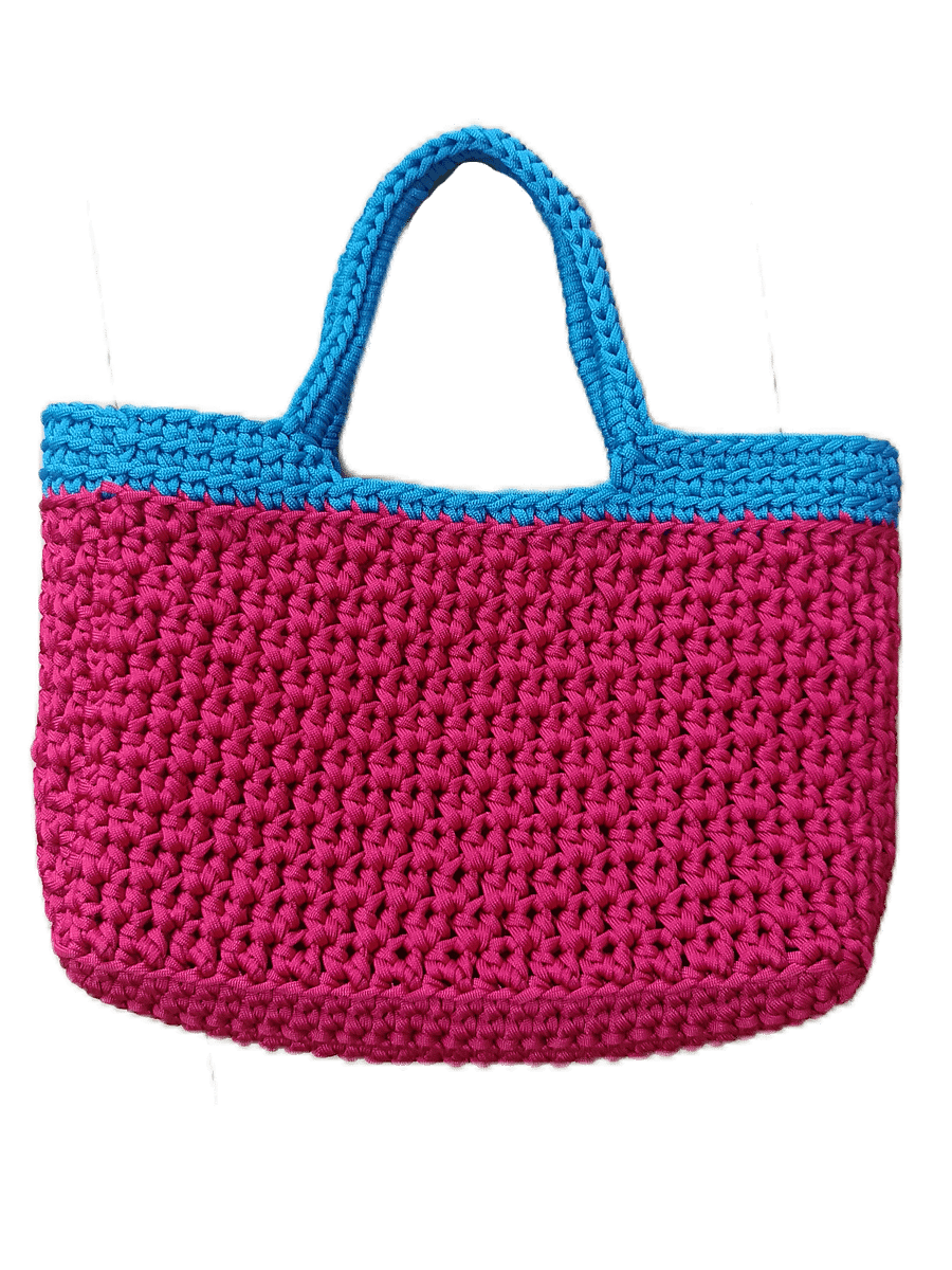 Nylon macrame bag product image (1)