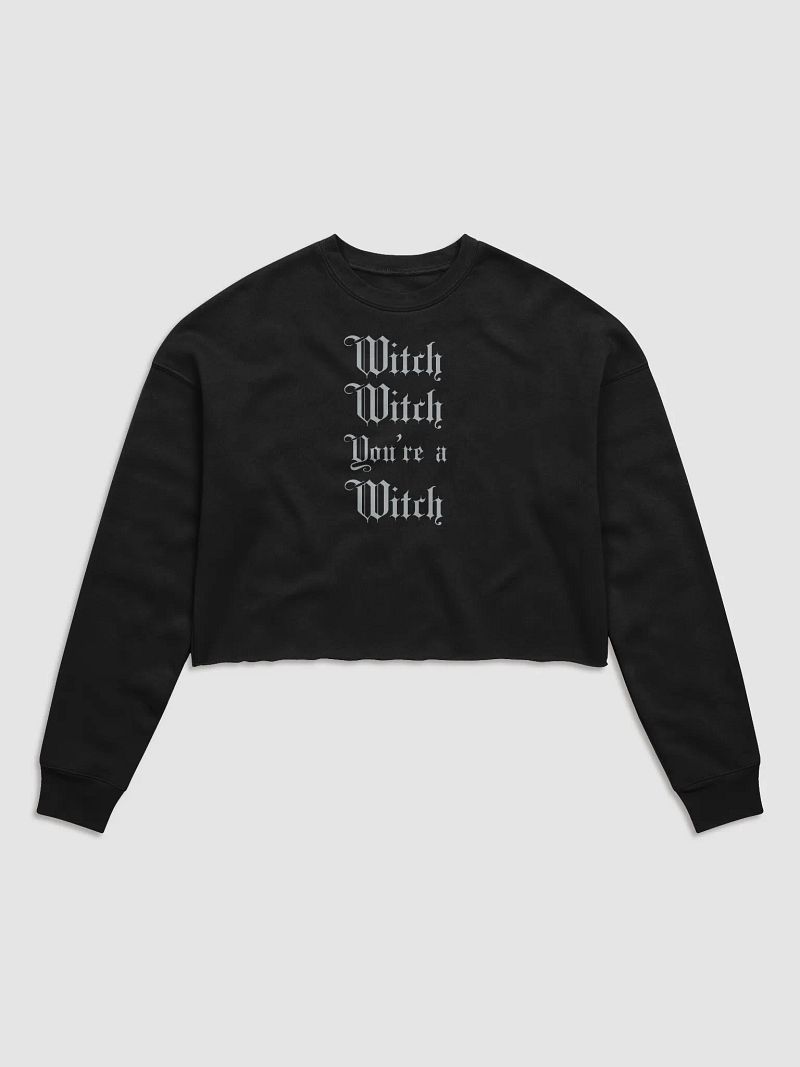 WITCH WITCH CROP SWEATER