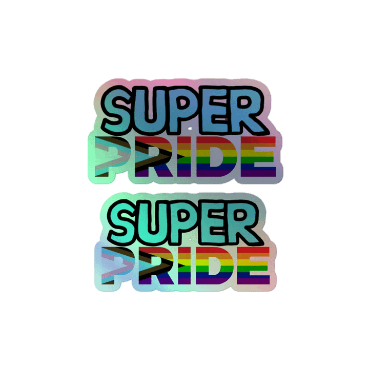 Super Pride Holo - Sticker product image (1)