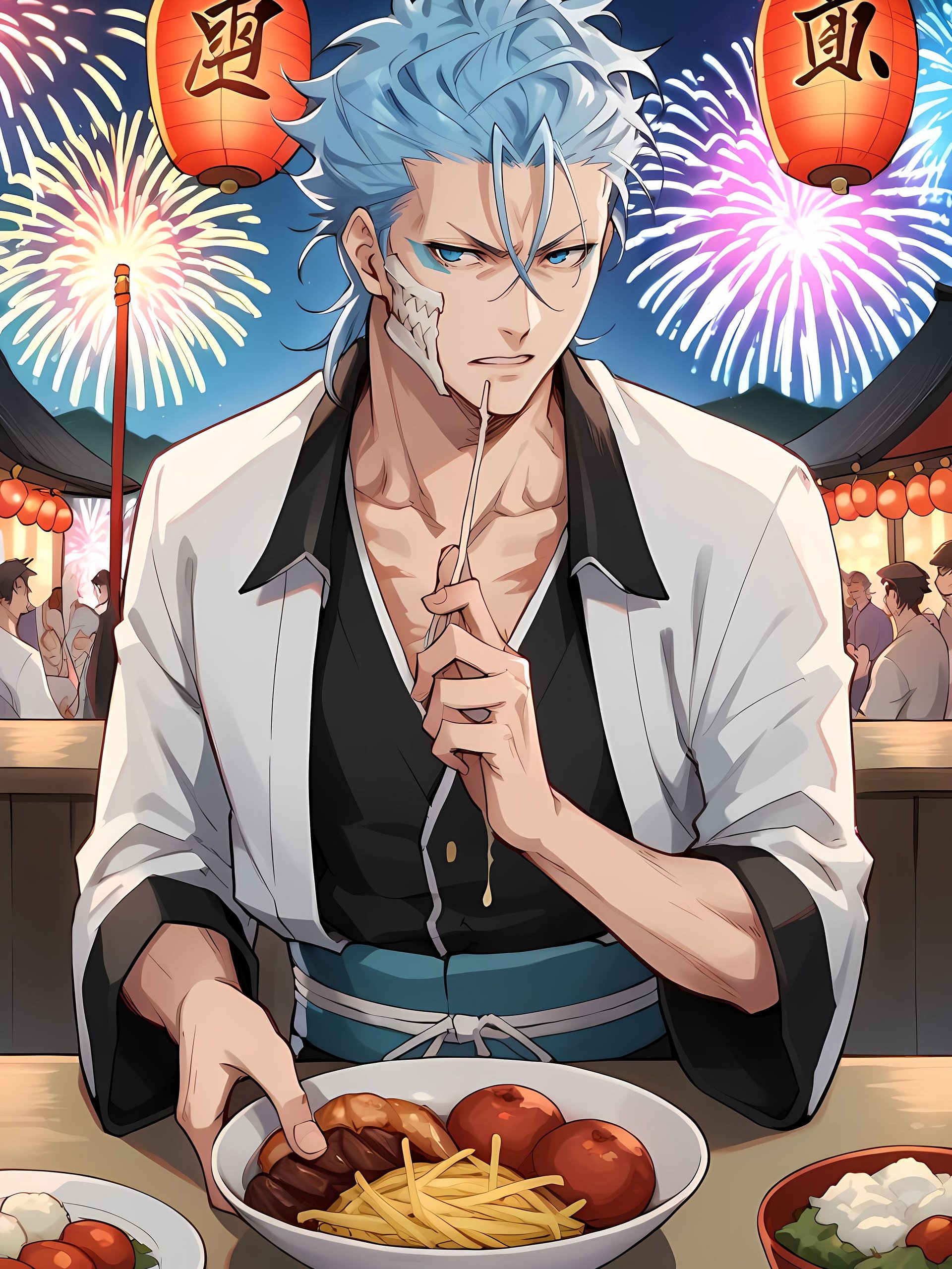SFW Bleach Grimmjow Jaegerjaquez 10 pack mystery 4 x 6 photo bundle product image (1)