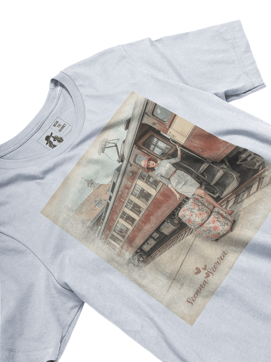 Vintage Railway Adventure – Retro Travel T-Shirt product image (13)