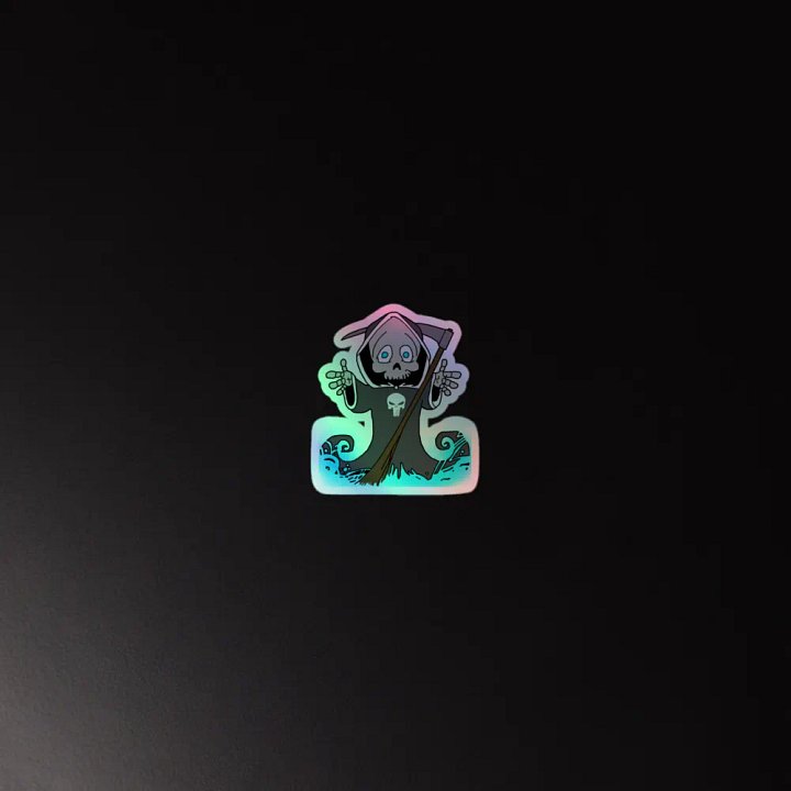 Little Reaper Holo Sticker product image (4)