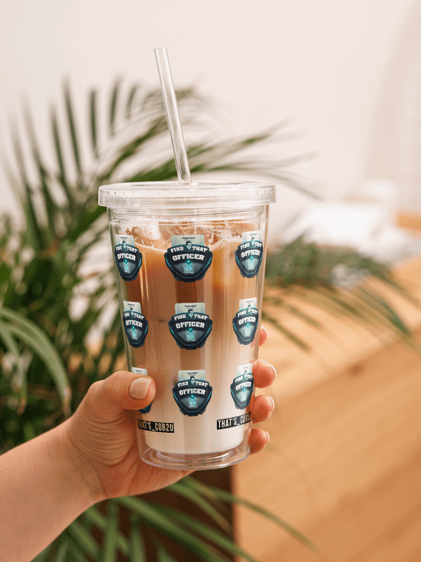 Find That Officer – Acrylic Tumbler product image (1)