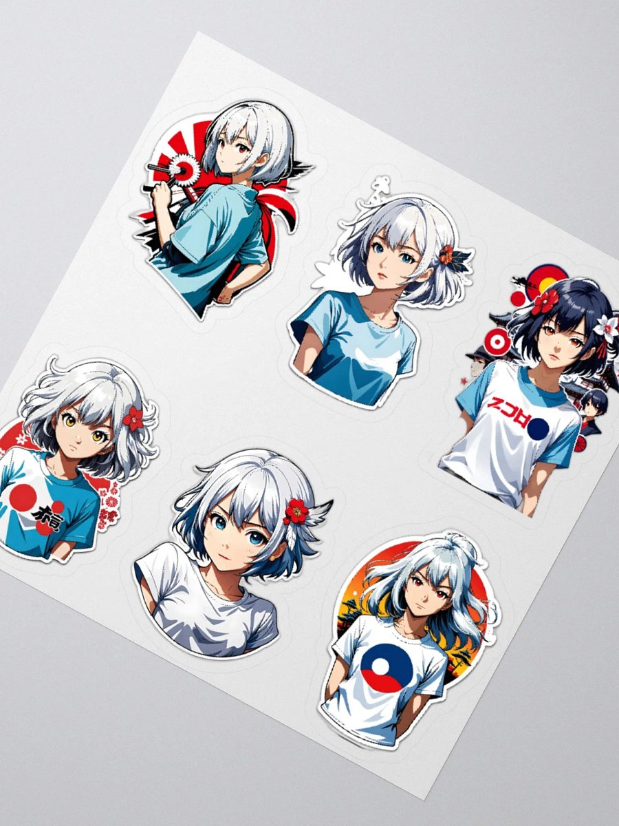 Vibrant Anime Character Stickers product image (5)