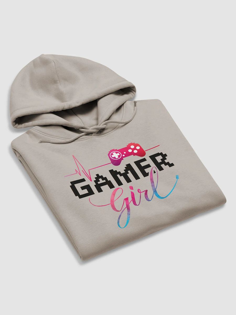 Gamer Girl Heartbeat Eco Hoodie product image (9)