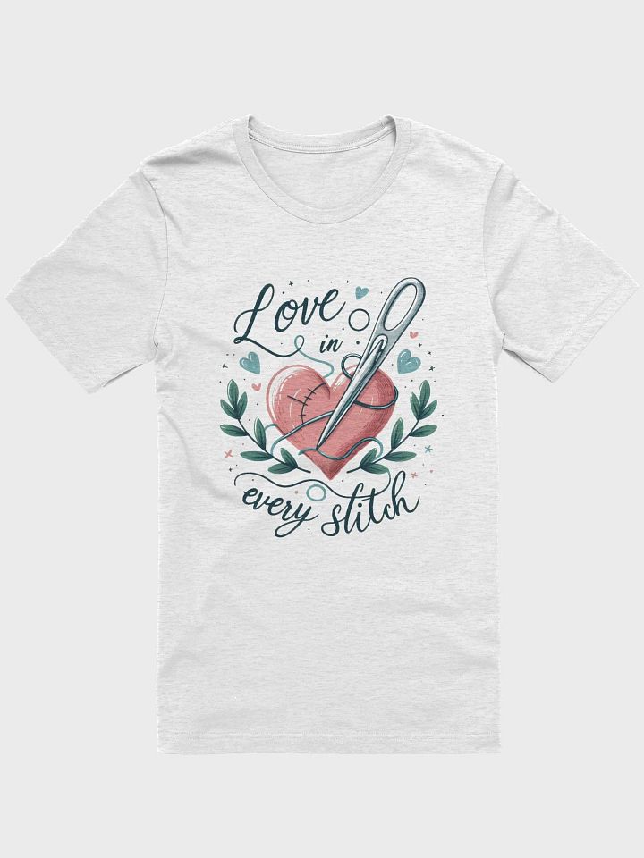 Heartfelt Stitched Love T-Shirt product image (6)