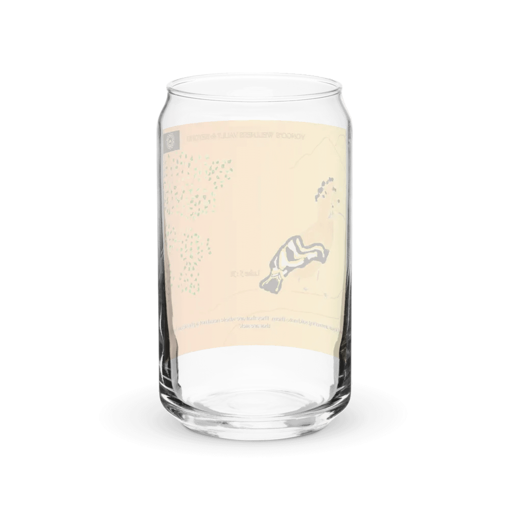 Ethereal 'African Hoopoe' themed Can-Shaped Glass product image (38)