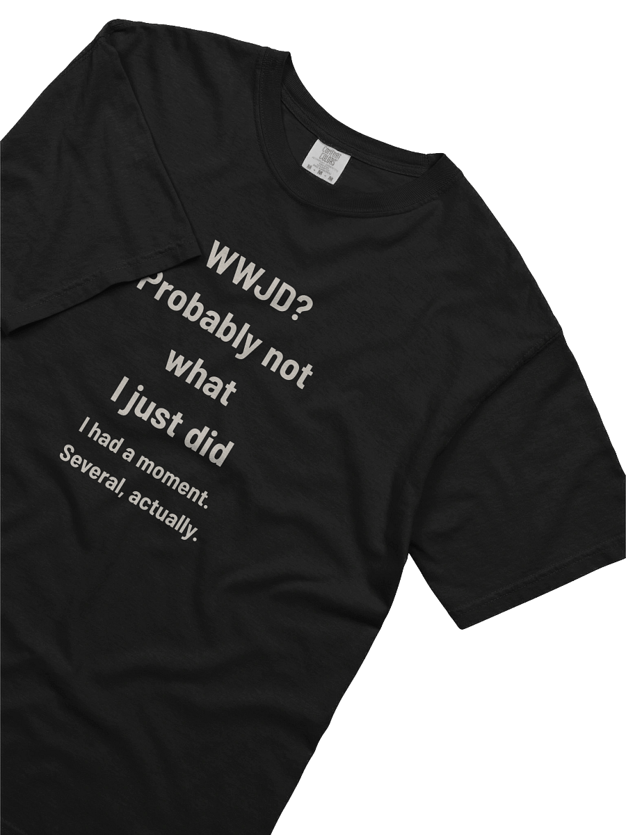 WWJD? Probably Not What I Just Did | Funny Christian Moment T-Shirt product image (32)