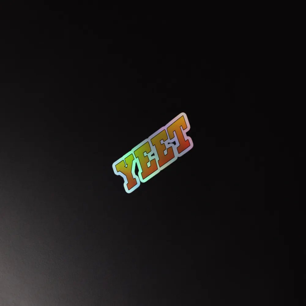 YEET Holographic Sticker Sheet Set product image (4)