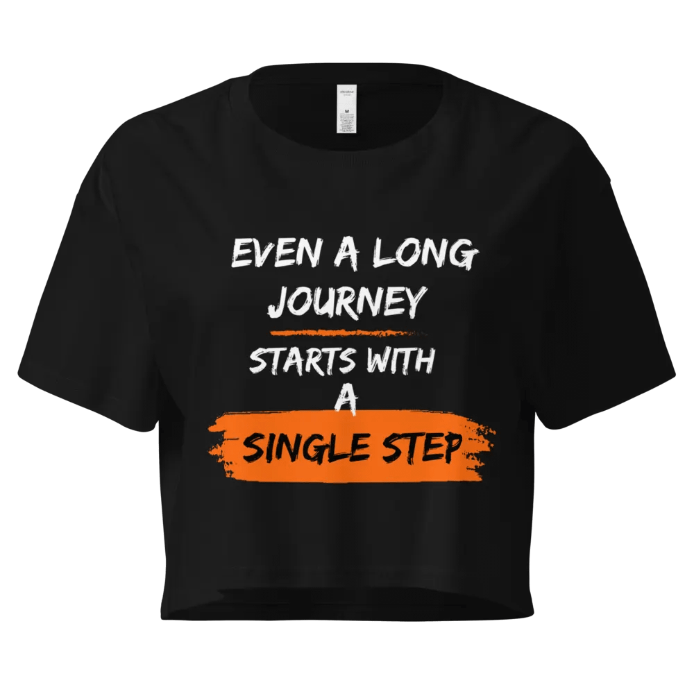 Women's Premium Crop Top with Chinese Proverb product image (1)