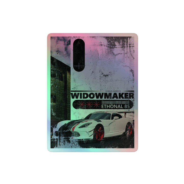 Widowmaker E85 Worn | Holographic Sticker product image (2)