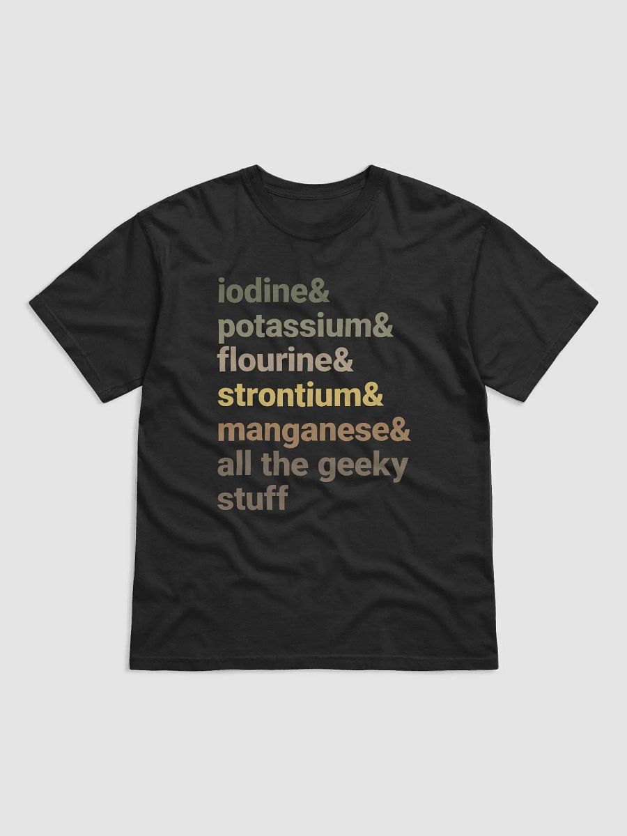 Reef Aquarium Trace Elements | T-Shirt for Saltwater and Coral Reef Aquarium Hobbyists product image (5)