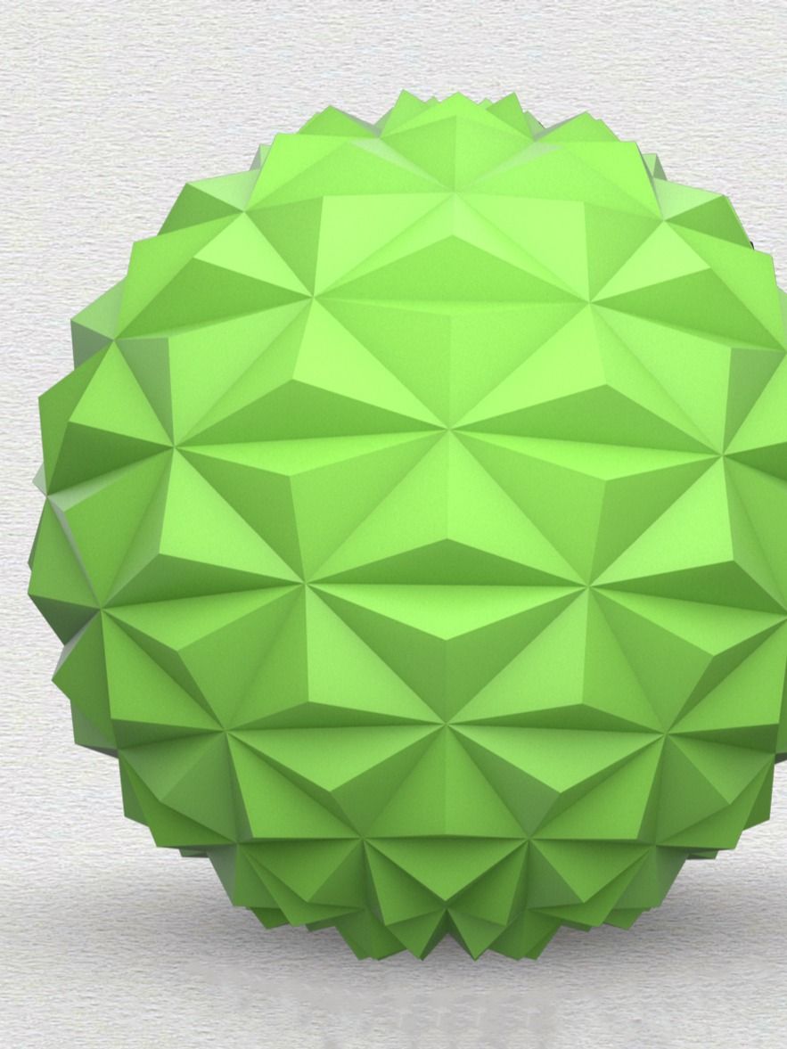 Gym Ball/ Fascia Ball Parametric Design Grasshopper Rhino Files Download product image (3)