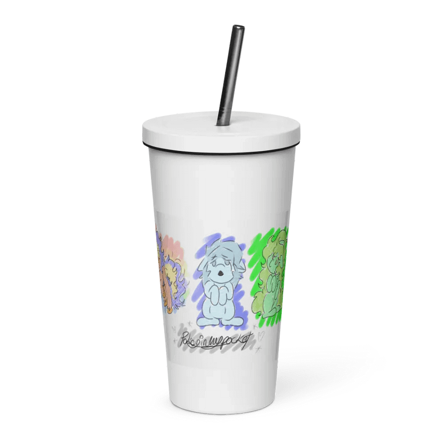 2025 Trio Insulated Doodle Tumbler product image (1)