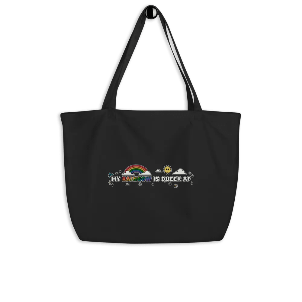My Rainbow is Queer AF Tote Bag product image (5)