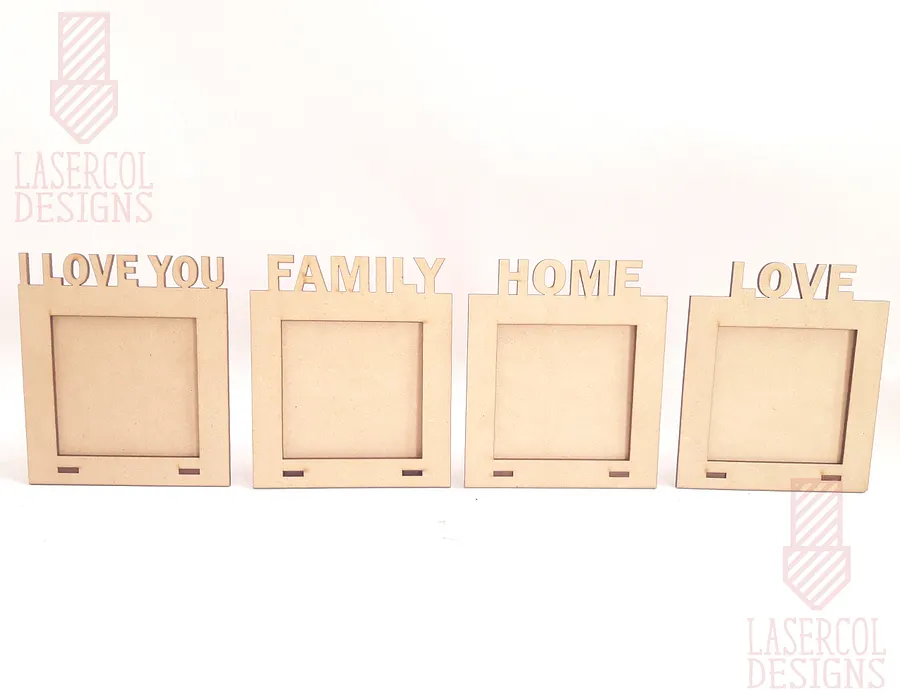 Square Photo Frames - Laser Cut Files product image (10)