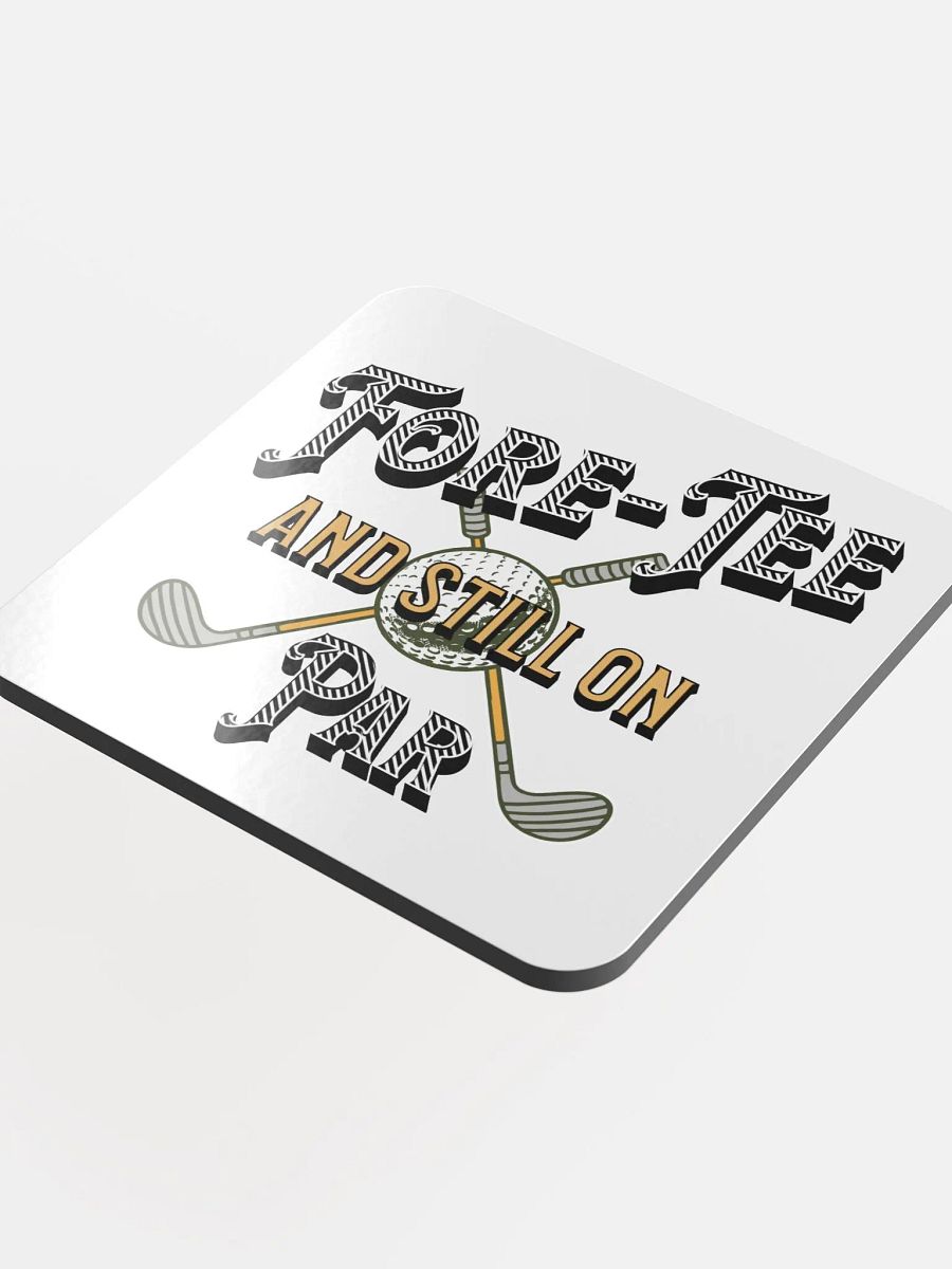 Fore-Tee And Still On Par Golf Coaster Set product image (1)
