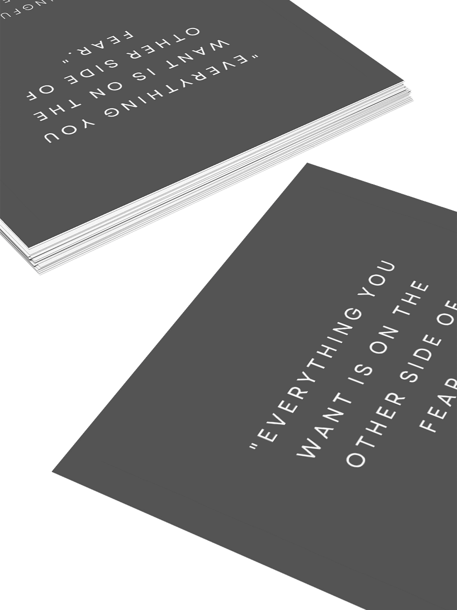What You Want Is On The Other Side Of Fear. product image (4)