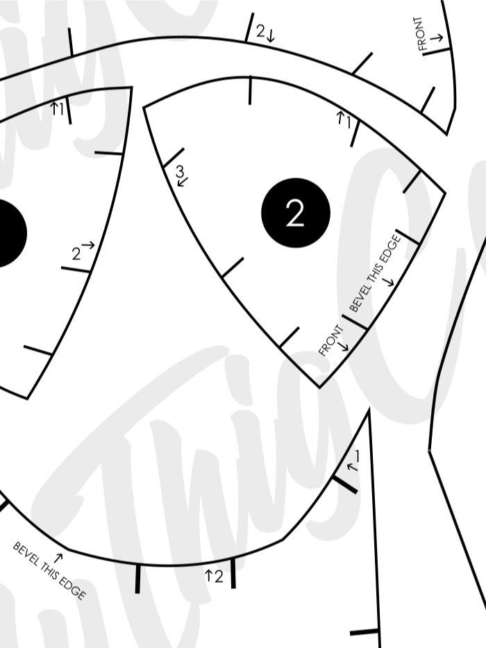 Mercy Breast Plate EVA Foam Pattern product image (2)