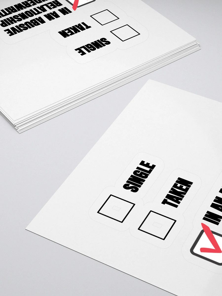 Abusive Relationship Sticker product image (11)