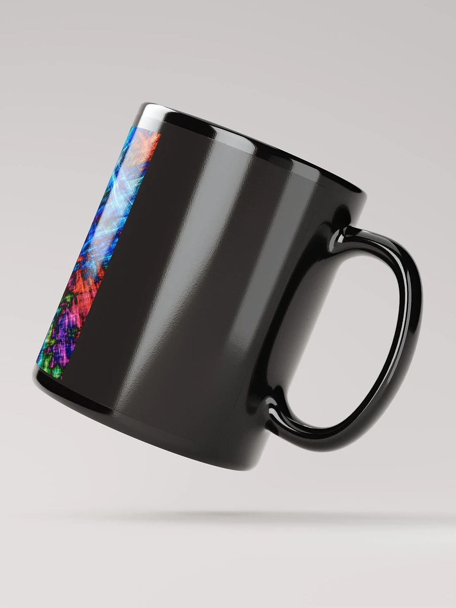 Love Joy Bestseller Kaleidoscope Black Glossy Mug product image (3)