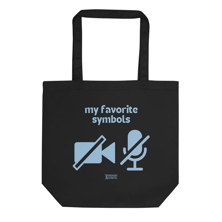 Mute Symbol Statement Tote product image (1)