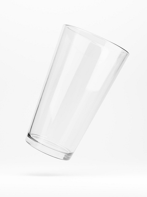 Photo showing Shaker Pint Glass