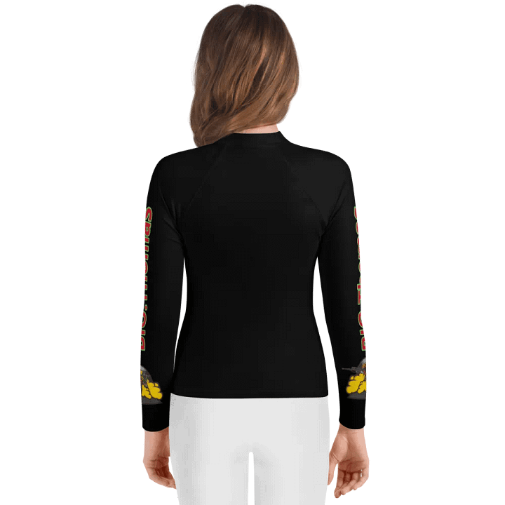 Apocalyptic Death Squad Rash Guard (Feminine, Kids) product image (2)
