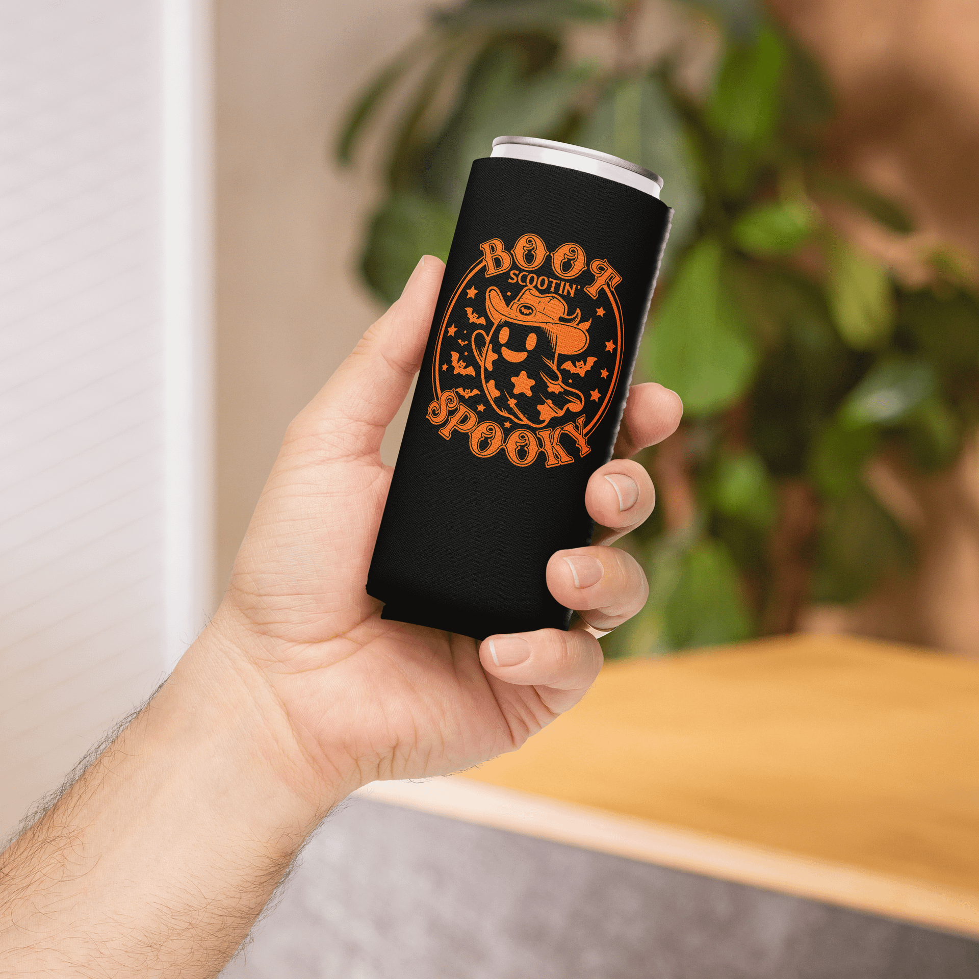 Boot Scootin' Spooky Coozie - Black product image (13)