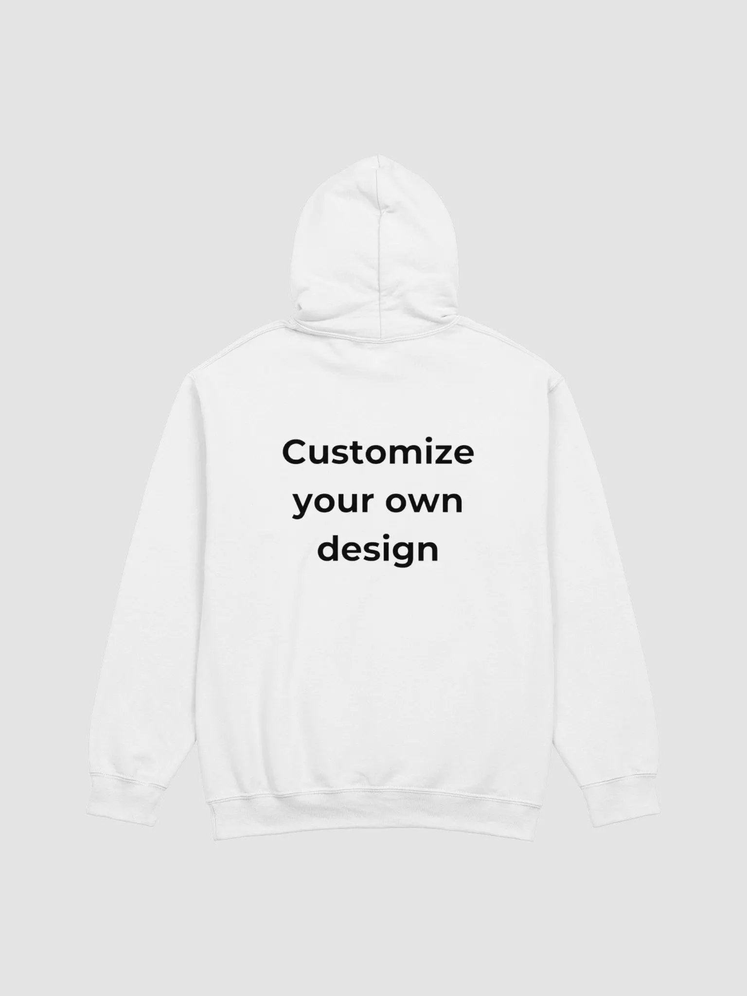 Custom Hoodie Printed Back product image (1)