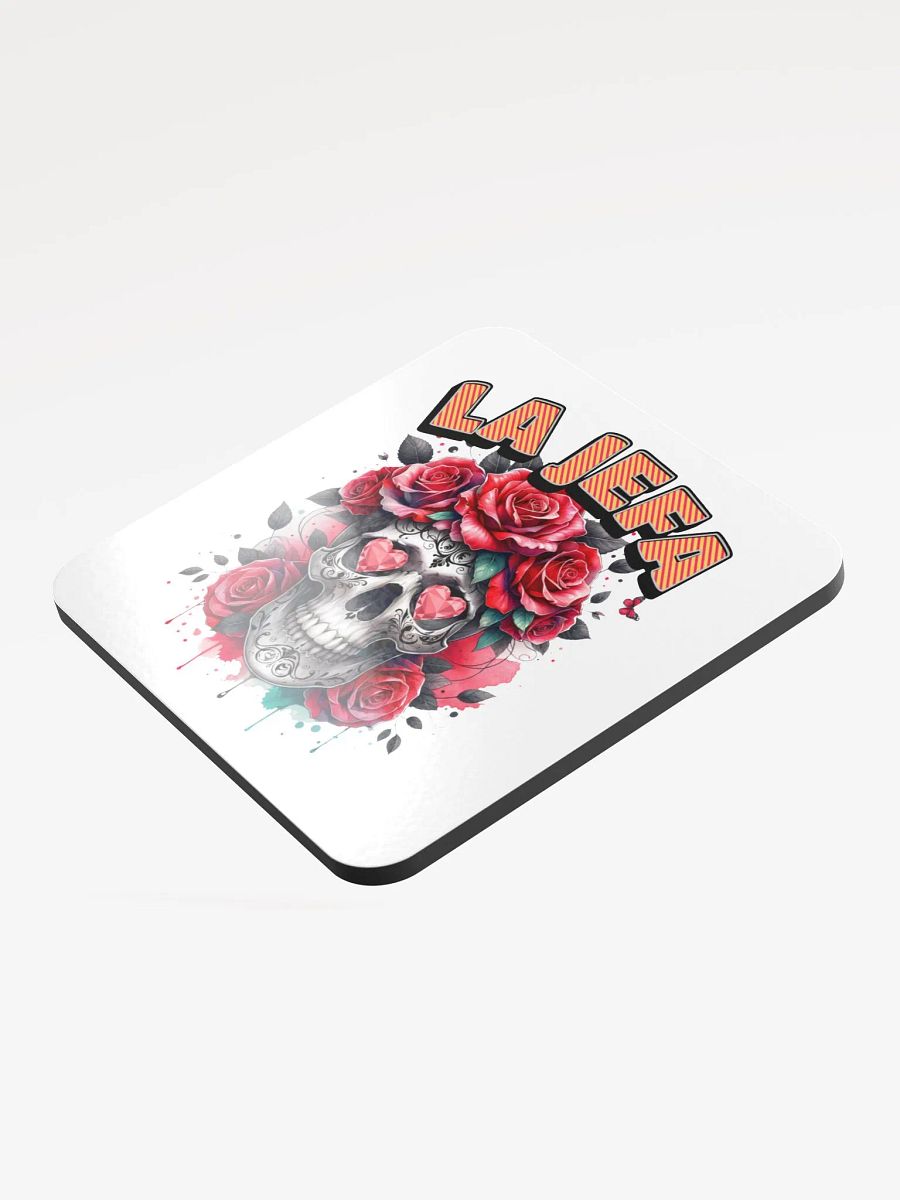 La Jefa Skull The Boss Glossed Cork Coaster product image (3)