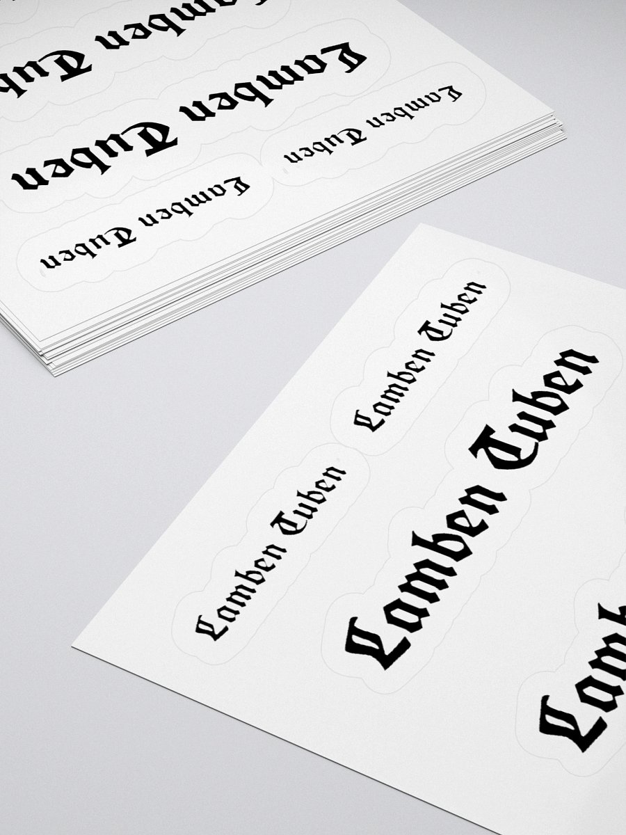 Lamben Tuben stickers product image (11)