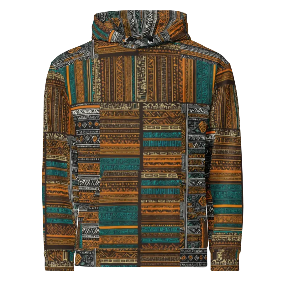 Tribal Ambassador Pattern | Recycled Unisex Hoodie product image (1)