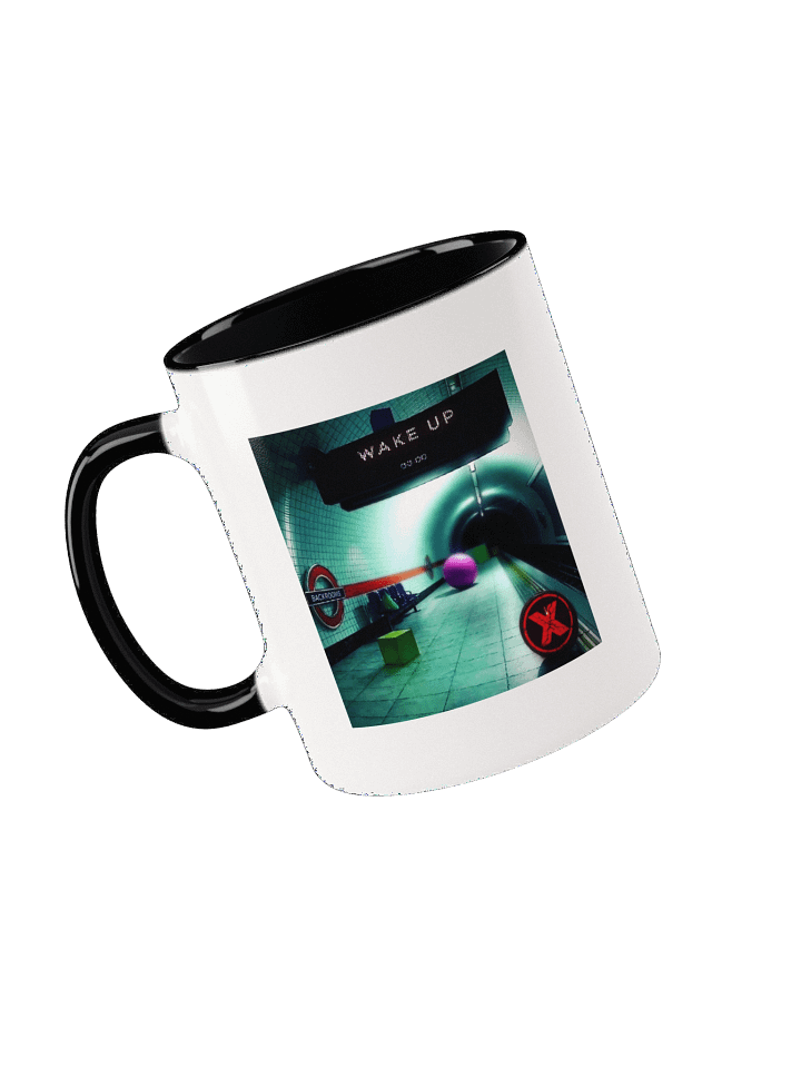 Wake Up in the Backrooms - 2 Sided Logo Mug product image (1)