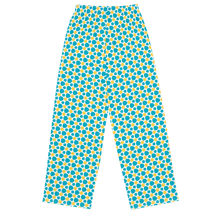 Turquoise and Yellow Stones Wide-Leg Pants product image (3)