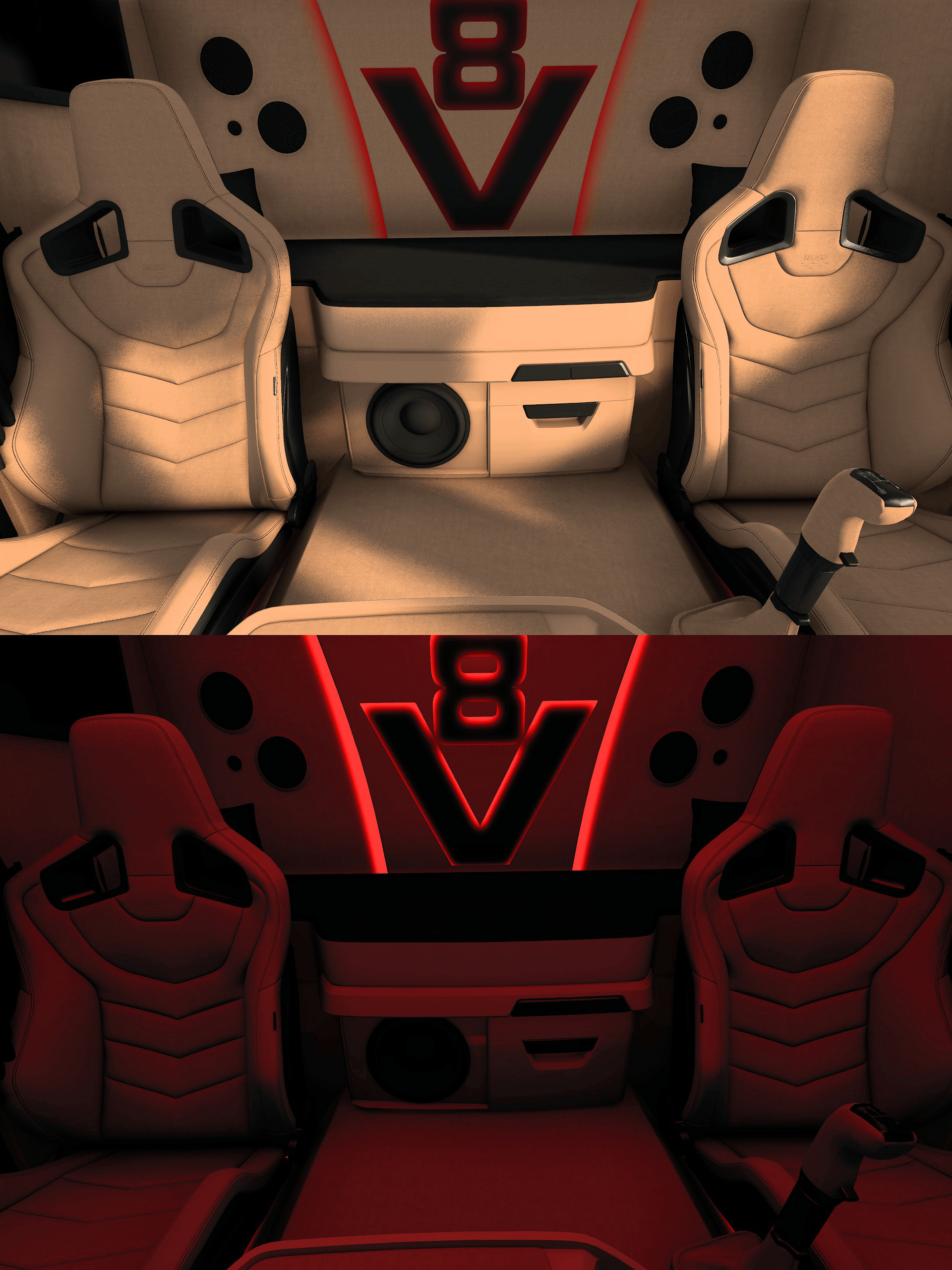 V8 Highline Custom Interior product image (1)