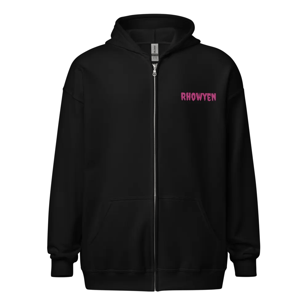 Creepy in Pink Zip Hoodie product image (1)