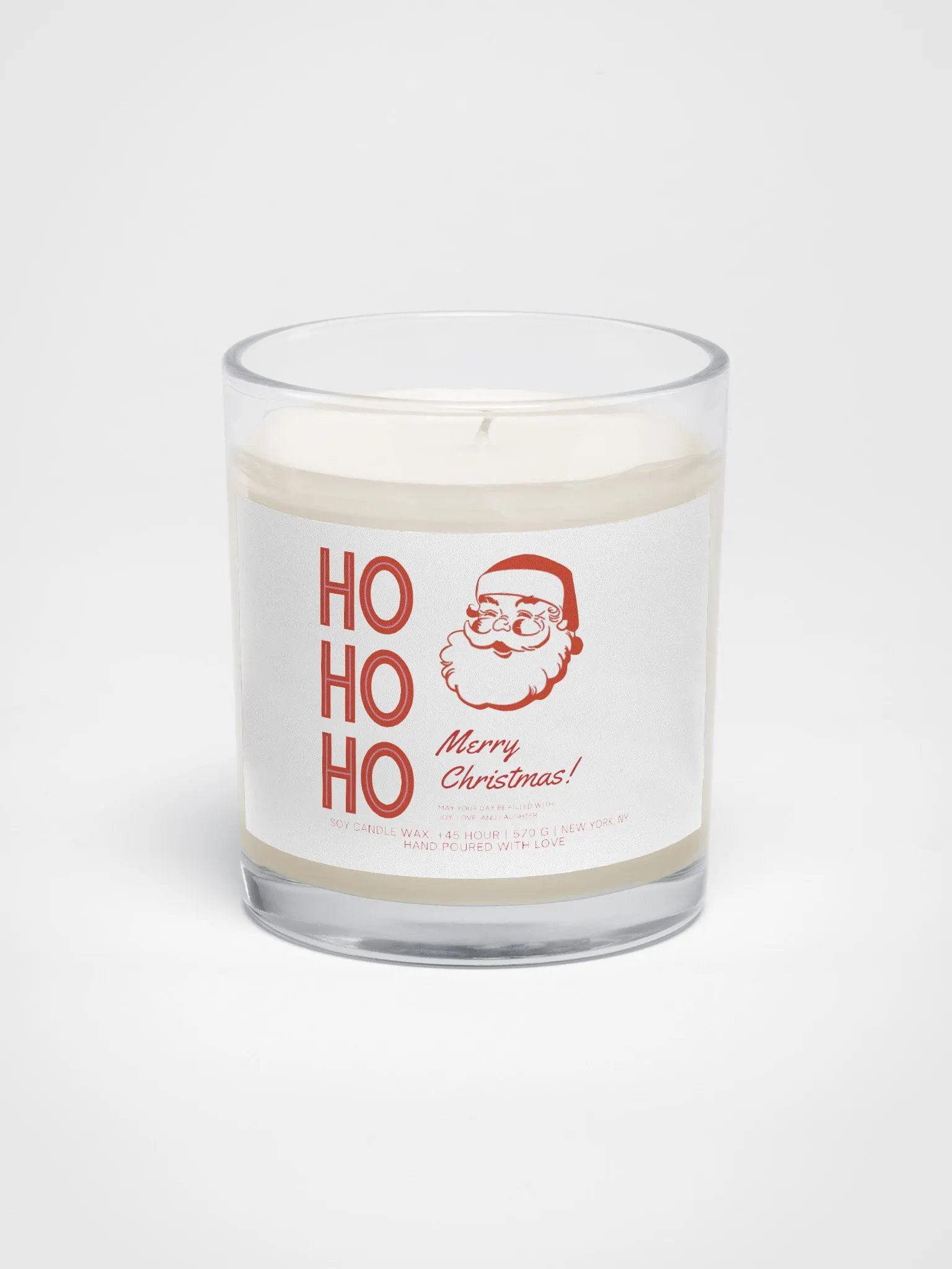 Jolly Santa Claus Soy Wax Candle product image (1)