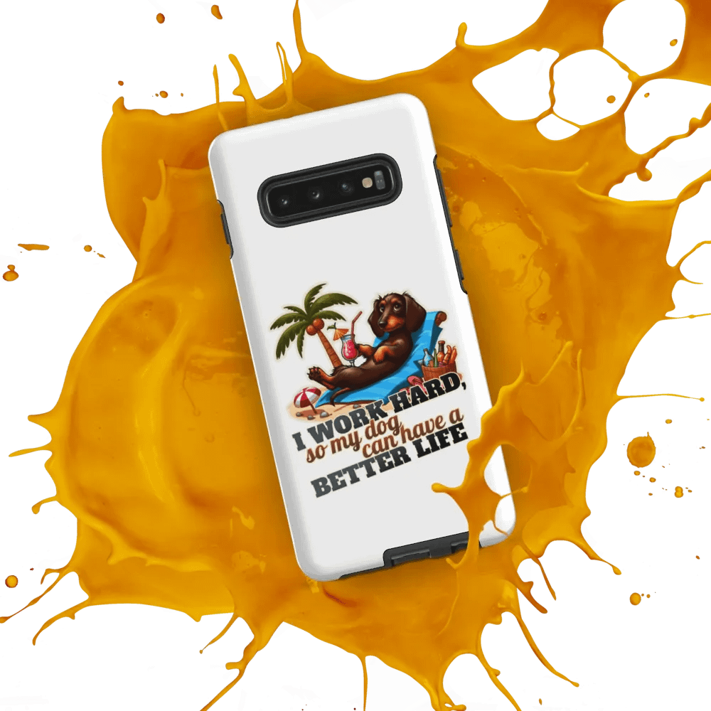 Work Hard – Dachshund Beach Samsung® Tough Case product image (53)