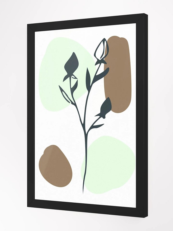 Minimalist Botanical Bliss Framed Poster product image (12)